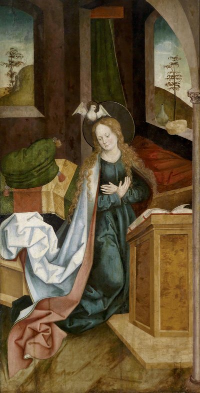 Mary of an Annunciation by Unbekannt Unbekannt